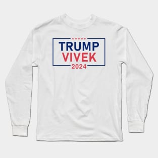 TRUMP VIVEK 2024 Long Sleeve T-Shirt